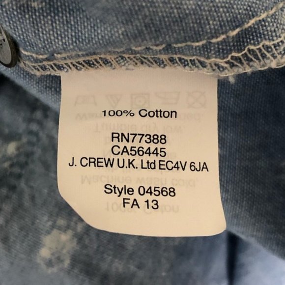 Madewell Floralbud Floral Chambray Button Down Top - Picture 5 of 6